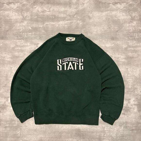 Vintage Other - Vintage 1990s michigan state crewneck